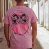 Camiseta Daruma-rosa-detras