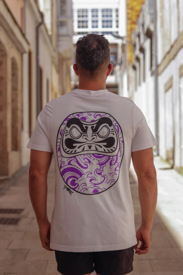 Camiseta Daruma-lila