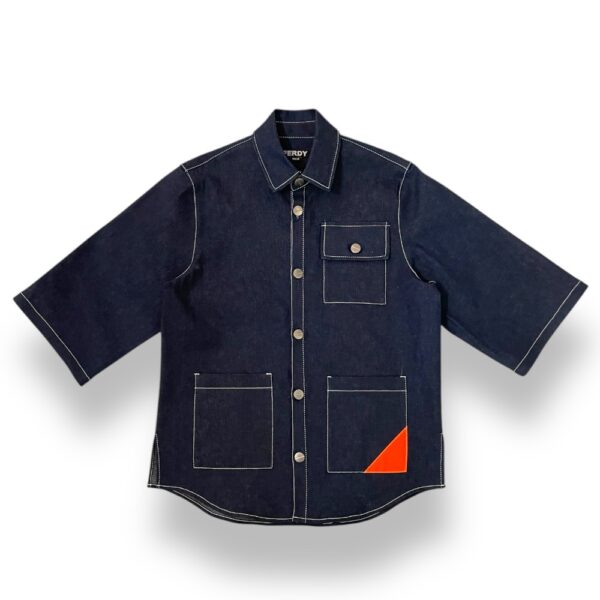 Sobrecamisa Manga Corta - Denim