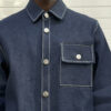 detalle del bolsillo de la sobrecamisa manga corta denim de ferdy ferdystreetwear