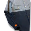 detalle de la manga de la sobrecamisa bicolor scuba de ferdy ferdystreetweardetalle de la manga de la sobrecamisa bicolor scuba de ferdy ferdystreetwear