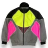 chaqueta vórtice multicolor neón de ferdy ferdystreetwear