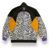 espalda de la chaqueta vórtice denim guepardo de ferdy ferdystreetwear