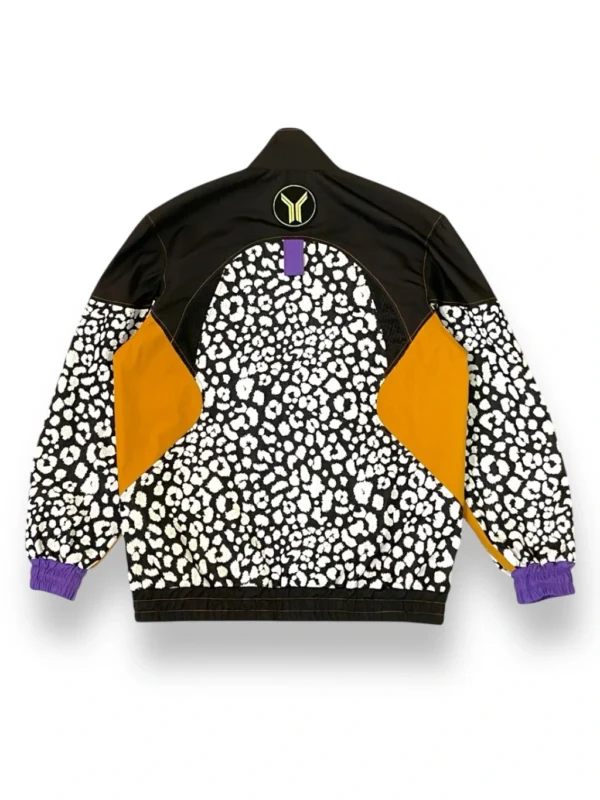 espalda de la chaqueta vórtice denim guepardo espalda de la chaqueta vórtice denim guepardo de ferdy ferdystreetwear