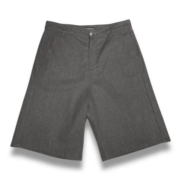 Bermudas denim - Gris oscuro