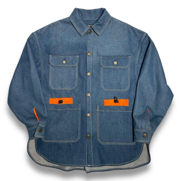 Sobrecamisa WORKER oversize - Denim azul