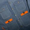 Sobrecamisa WORKER oversize - Denim azul