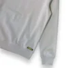 detalle de la sudadera sin capucha básica color gris humo de ferdy ferdystreetwear
