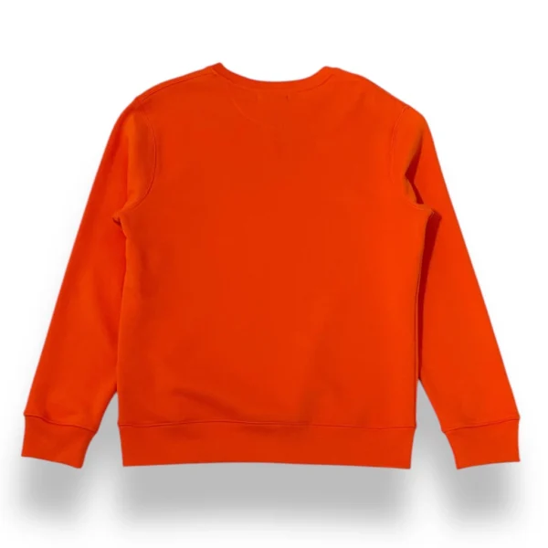 espalda de la sudadera sin capucha básica color naranja espalda de la sudadera sin capucha básica color naranja de ferdy ferdystreetwear