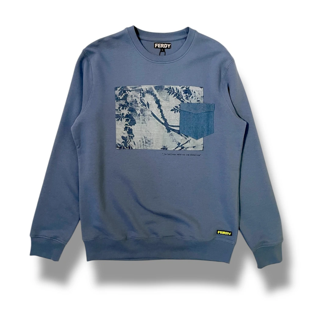 espalda de la camiseta check in color negro de ferdy ferdystreetwear