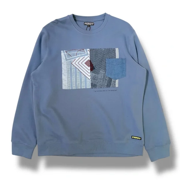 sudadera azul nórdico XL de ferdy ferdystreetwear