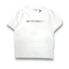 camiseta check in color blanco de ferdy ferdystreetwear