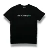 camiseta check in color negro de ferdy ferdystreetwear