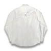 espalda de la sobrecamisa los cachelos de color blanco-off con costuras rojas de ferdy ferdystreetwear