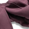 detalle del hoodie con cremallera color uva de ferdystreetwear