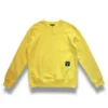 sudadera sin capucha básica amarilla de ferdystreetwear