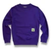 sudadera sin capucha básica morada sudadera sin capucha básica morada de ferdystreetwear